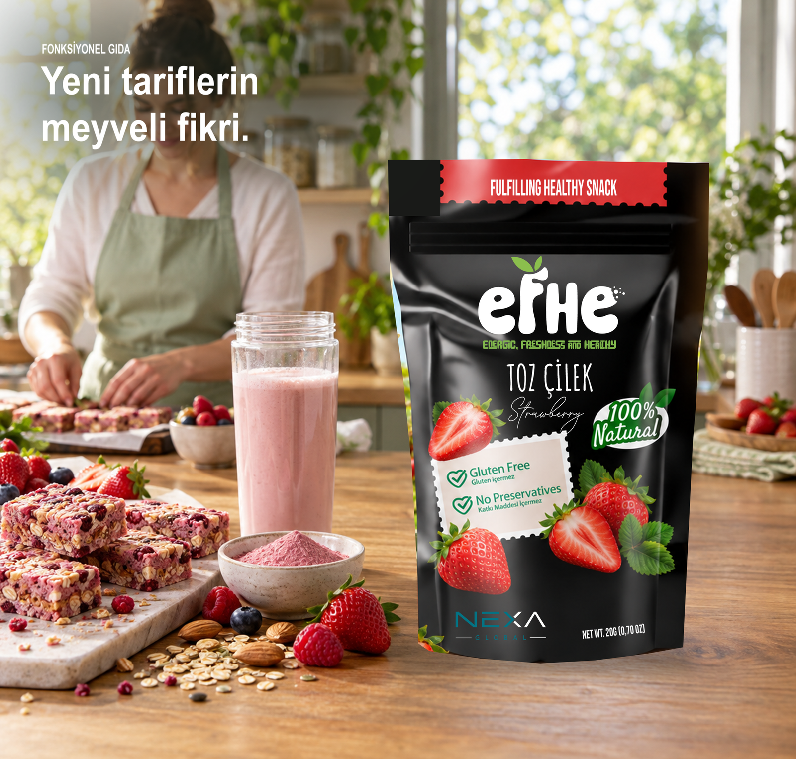 Fonksiyonel Gıda & Takviye Üretimi